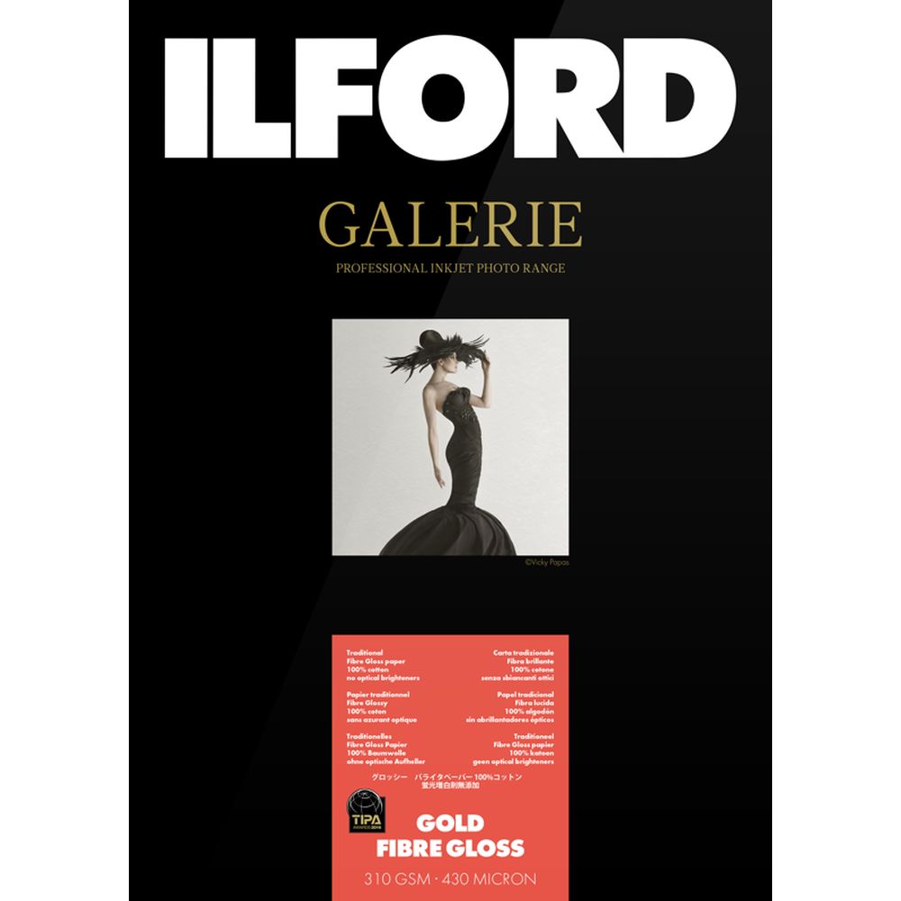 Ilford GALERIE Prestige Gold Fibre Gloss A3+ 25 sheets