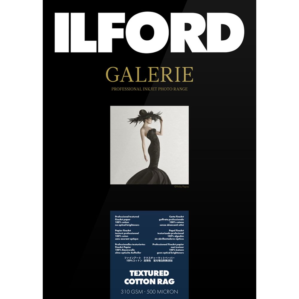 Ilford GALERIE Prestige Textured Cotton Rag A4 25 sheets
