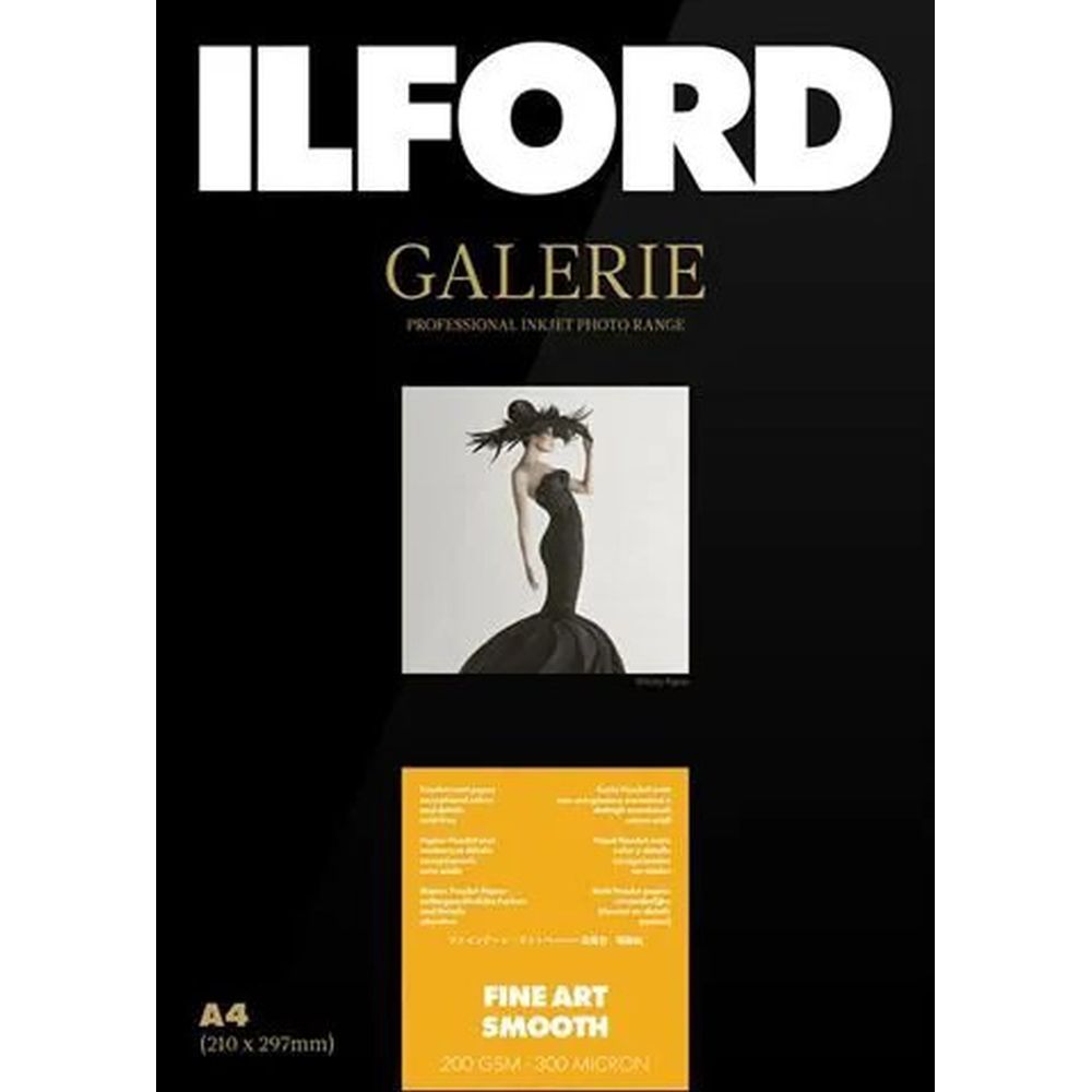 Ilford GALERIE Prestige Fine Art Smooth 13x18cm 50 sheets