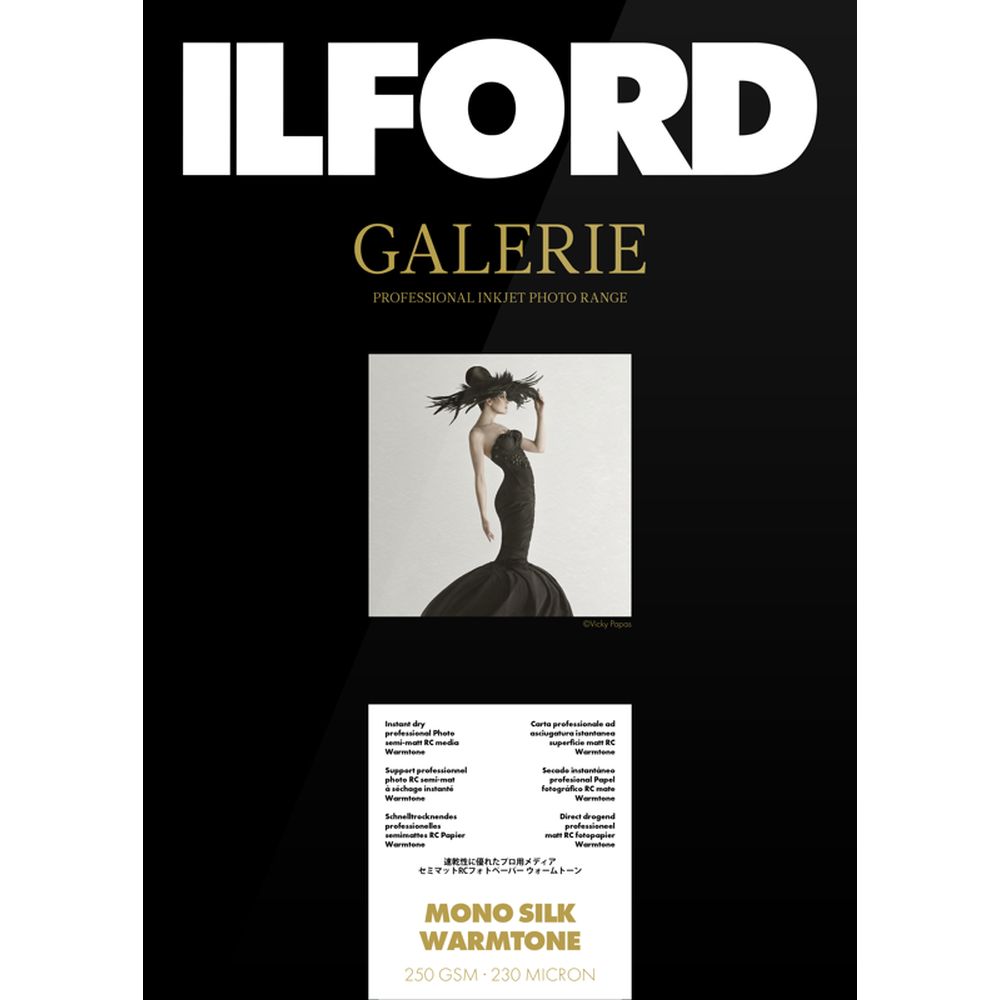 Ilford GALERIE Prestige Mono Silk Warmtone A2 25 sheets