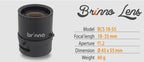 Brinno BCS 18-55mm CS-mount Lens for TLC200 Pro and TLC2000