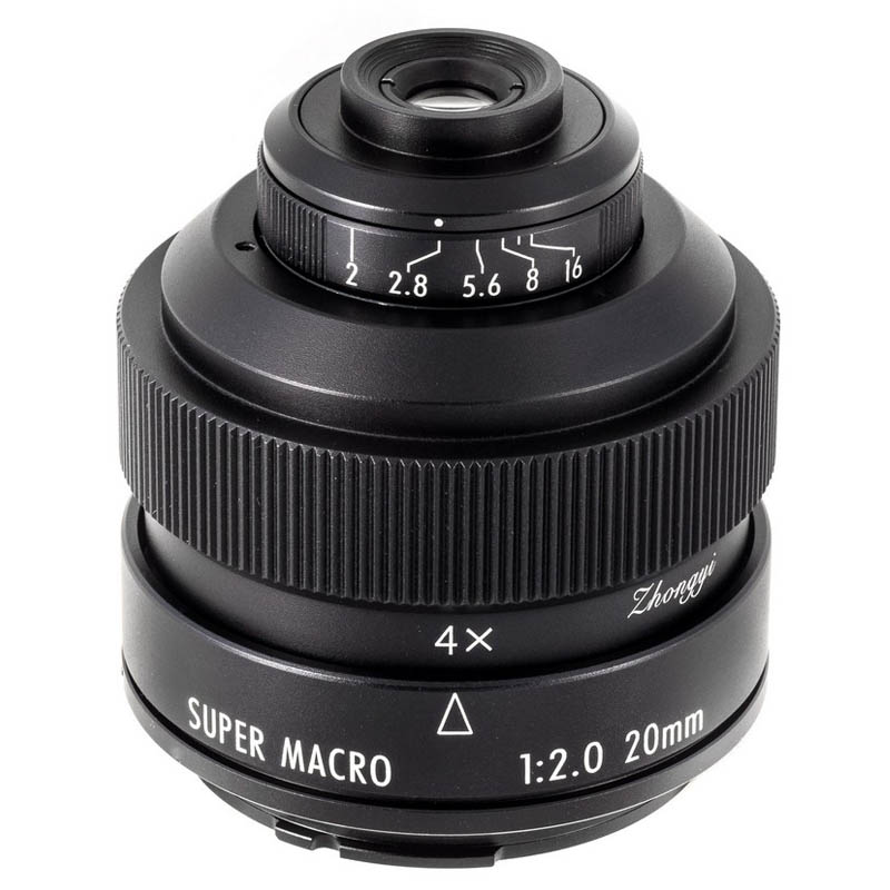 Mitakon Zhongyi 20mm f/2.0 4.5X Super Macro Sony E