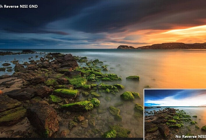 NiSi Reverse Nano iR GND16 100x150mm 4 Stops Neutral Density Filter
