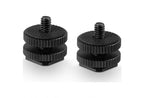 SmallRig 1631 Cold Shoe Adapter with 3/8" to 1/4" Thread 2pcs.