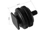 SmallRig 1631 Cold Shoe Adapter with 3/8" to 1/4" Thread 2pcs.