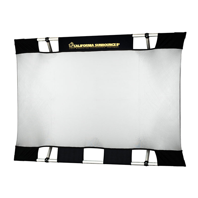 Sunbounce Large Frame+ Screen Silver/White