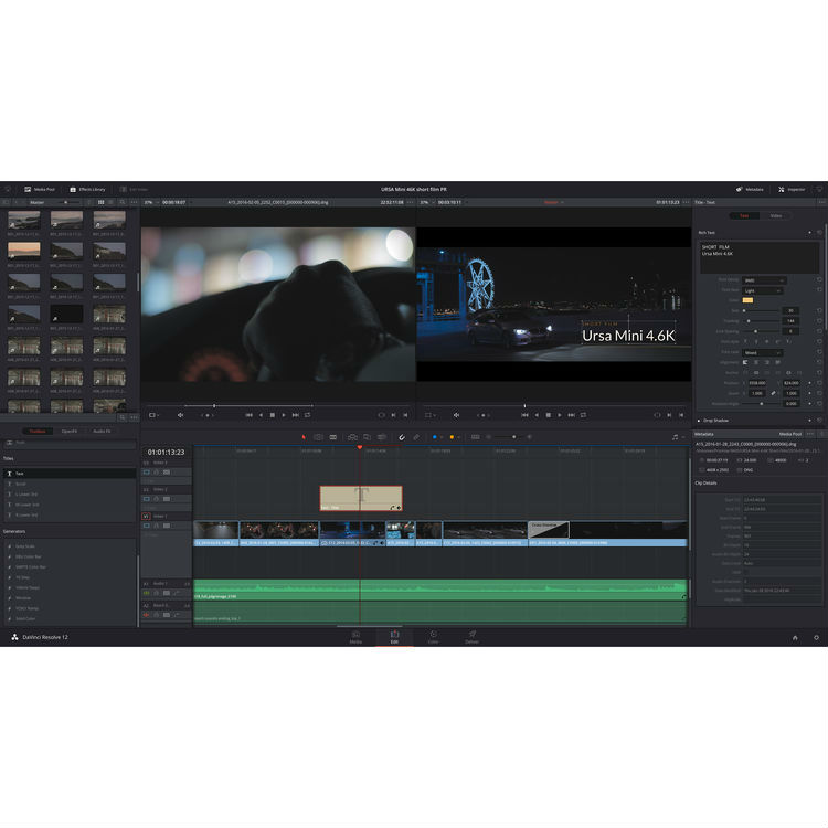Blackmagic DaVinci Resolve Studio