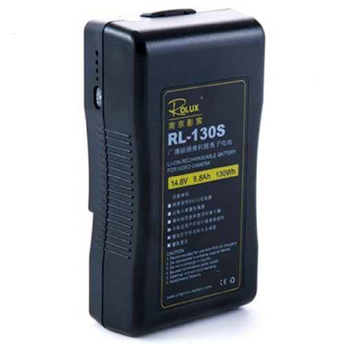 Rolux RL-130S V-Mount Battery