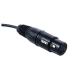 Rolux 4-pins XLR Female plug with Male D-Tap RL-C3