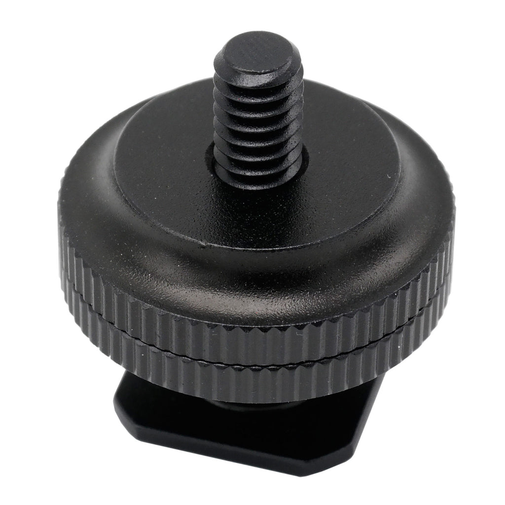 Caruba hotshoe adapter - Universal hotshoe -> 1/4" male threaded (with spacer)