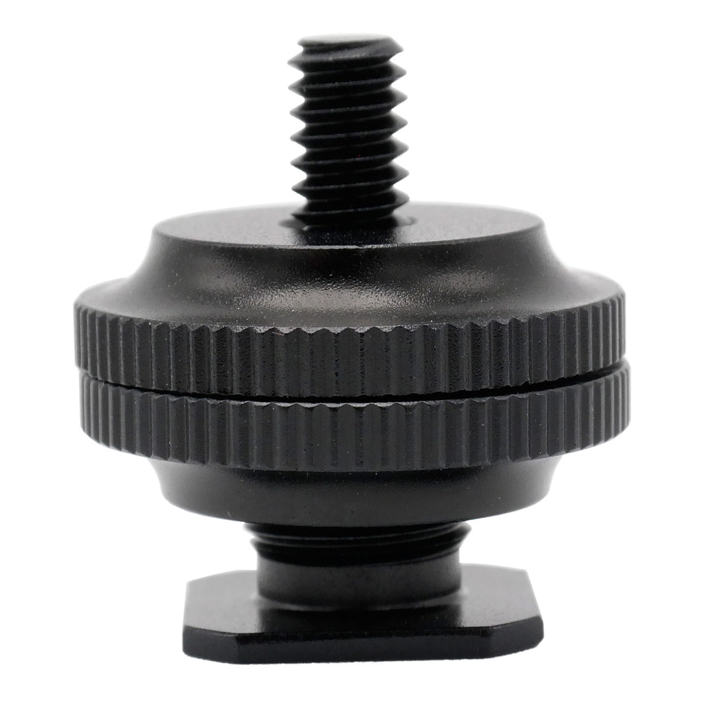 Caruba hotshoe adapter - Universal hotshoe -> 1/4" male threaded (with spacer)