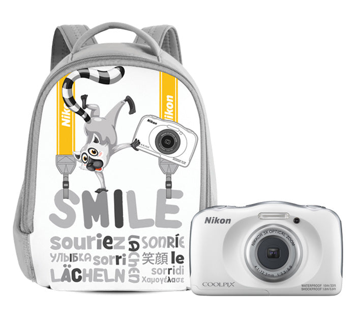 Nikon W100/150 Coolpix Backpack White