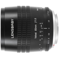 Lensbaby Velvet 85 Black Canon