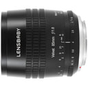 Lensbaby Velvet 85 black Fuji