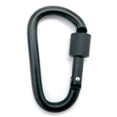 Caruba Carabiner Black (set of 3 pcs)