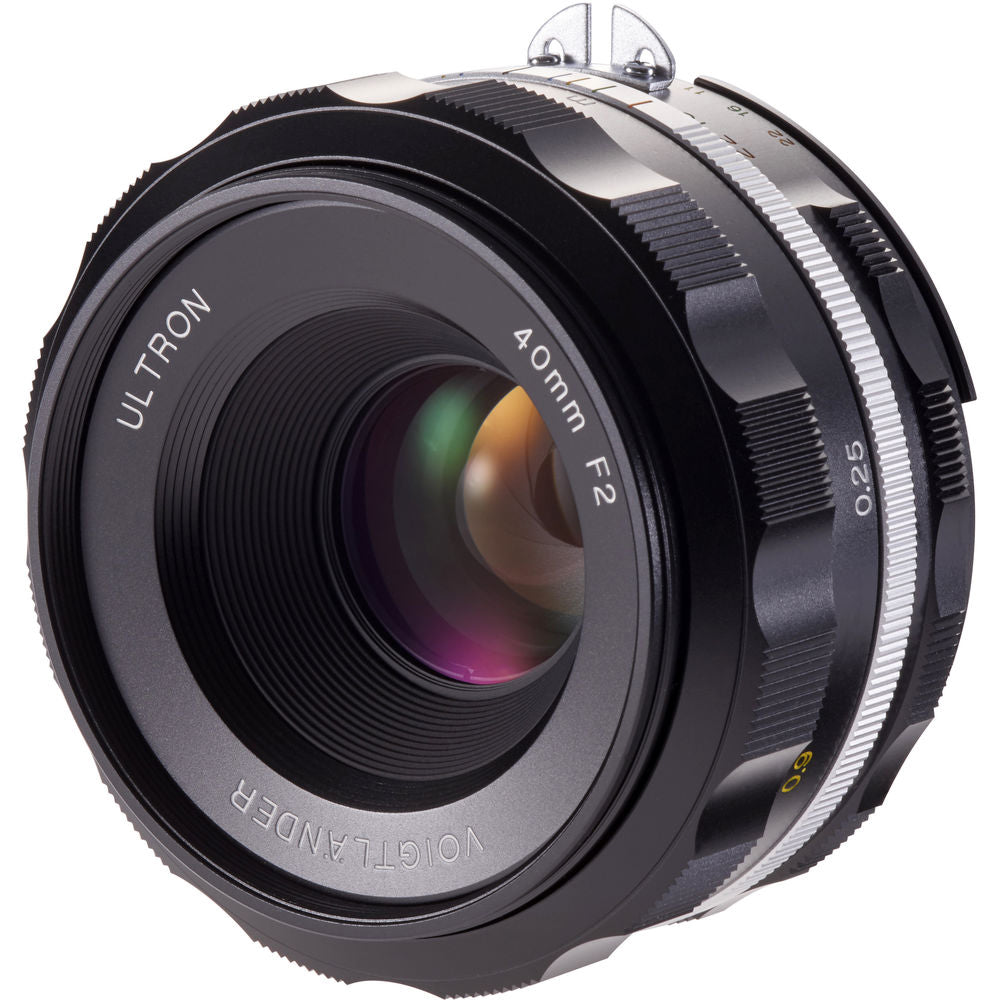 Voigtlander Ultron 40mm f/2.0 ASPH SLII-S AIS Nikon black