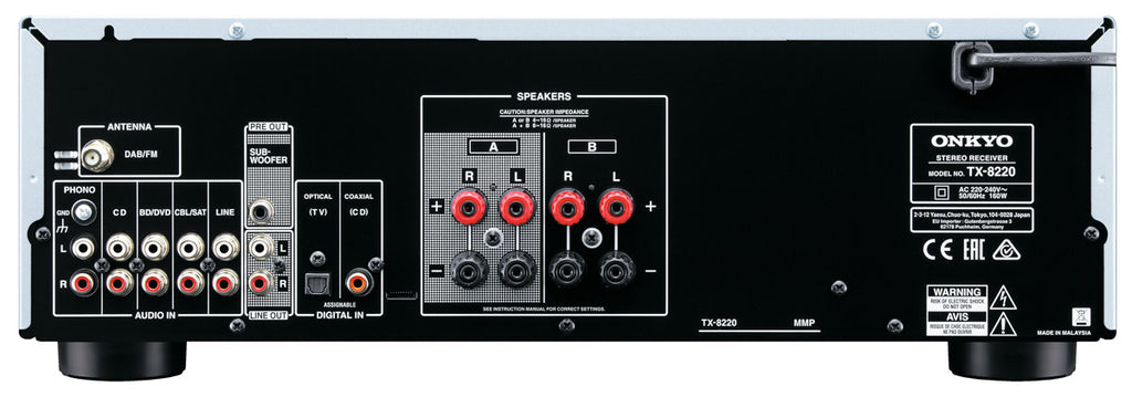 Onkyo TX-8220 zilver