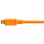 Tether Tools TetherPro USB 2.0 A Male to Micro-B 5-pin 4.6m Orange