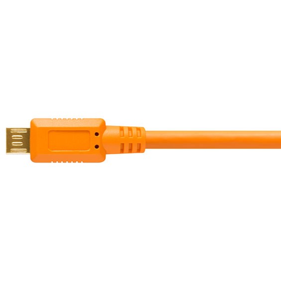 Tether Tools TetherPro USB 2.0 A Male to Micro-B 5-pin 4.6m Orange