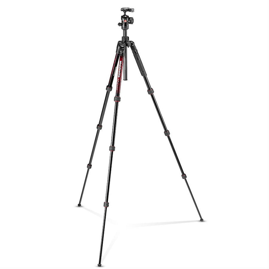 Manfrotto MKBFRTA4RD-BH Befree aluminium statiefkit Red