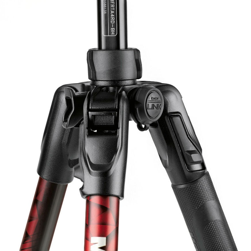 Manfrotto MKBFRTA4RD-BH Befree aluminium statiefkit Red