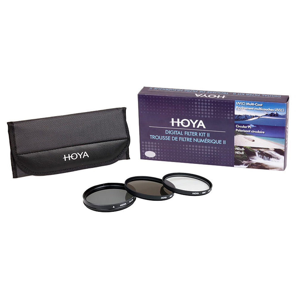 Hoya 82mm Digital Filter Kit II (3 filters)