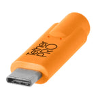 Tether Tools TetherPro USB-C to 3.0 Micro-B Right Angle 4.6m orange