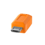 Tether Tools TetherPro USB-C to 2.0 Micro-B 5-Pin 4,6m orange