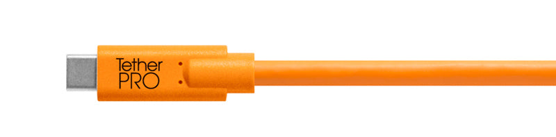 Tether Tools TetherPro USB-C to 2.0 Mini-B 8-Pin 4.6m Orange