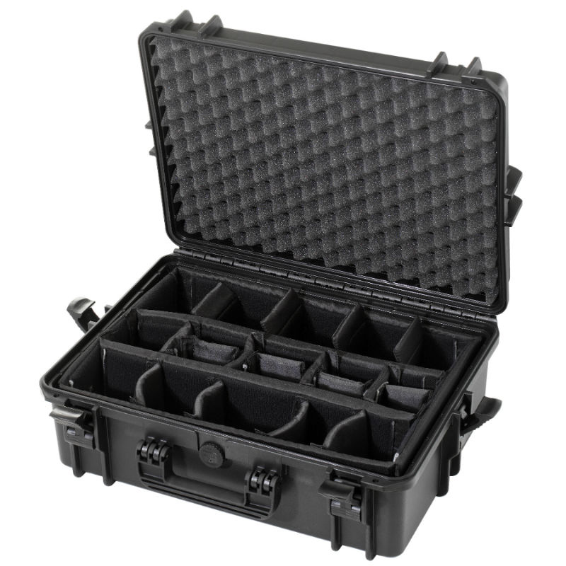 WCS Protection 505TR case black incl. divider set