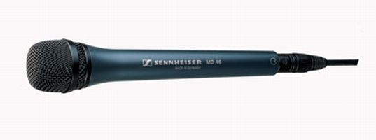 Sennheiser MD-46 reporter microphone