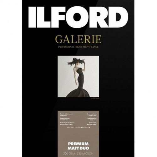 Ilford Galerie Prestige Premium Matt Duo 200gsm A4 25 Sheets