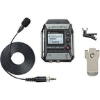 Zoom F1-LP Field Recorder with Lavelier Microphone