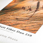 Hahnemuhle Photo Matt Fibre Duo 210 gram A4