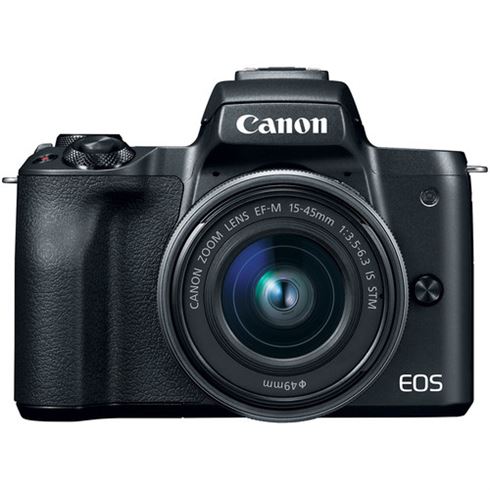 Canon EOS M50 zwart + 15-45mm IS STM