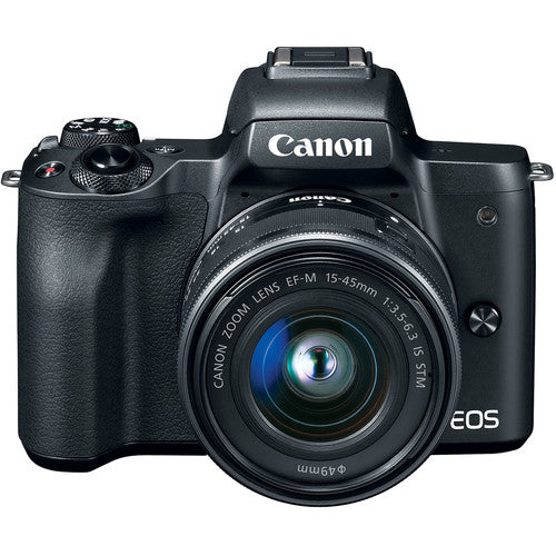 Canon EOS M50 zwart + 15-45mm IS STM