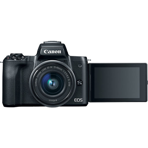 Canon EOS M50 zwart + 15-45mm IS STM