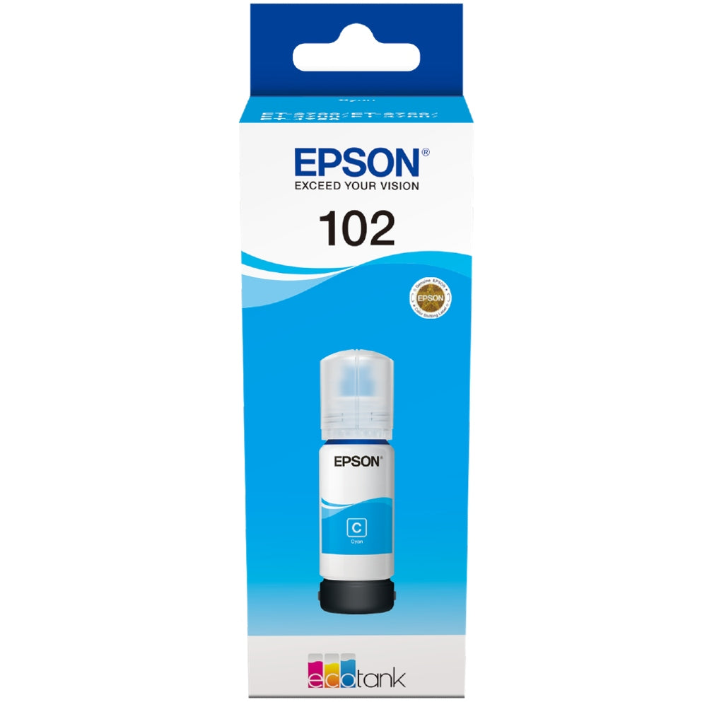 Epson 102 EcoTank Cyan Ink