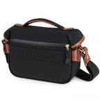 Billingham Hadley Small Pro Black/Tan Canvas