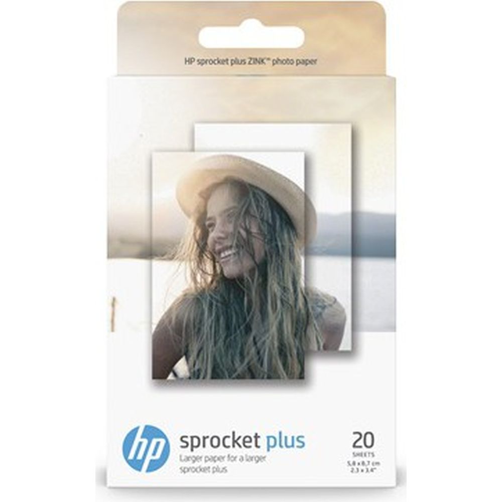 HP Sprocket Plus paper 5.8x8.7cm 20 sheets
