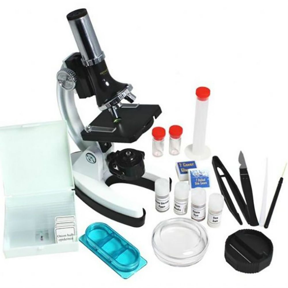 Byomic Beginners Microsope Set 100, 400 and 900x in Case