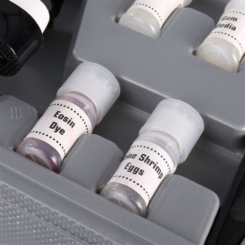 Byomic Beginners Microsope Set 100, 400 and 900x in Case