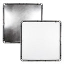 Manfrotto LL LR81531R Skylite Rapid Fabric 150x150cm Midi Silver/White