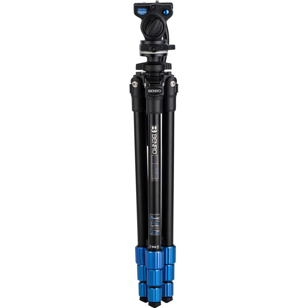 Benro Slim Video Tripod Kit TSL08AS2CSH