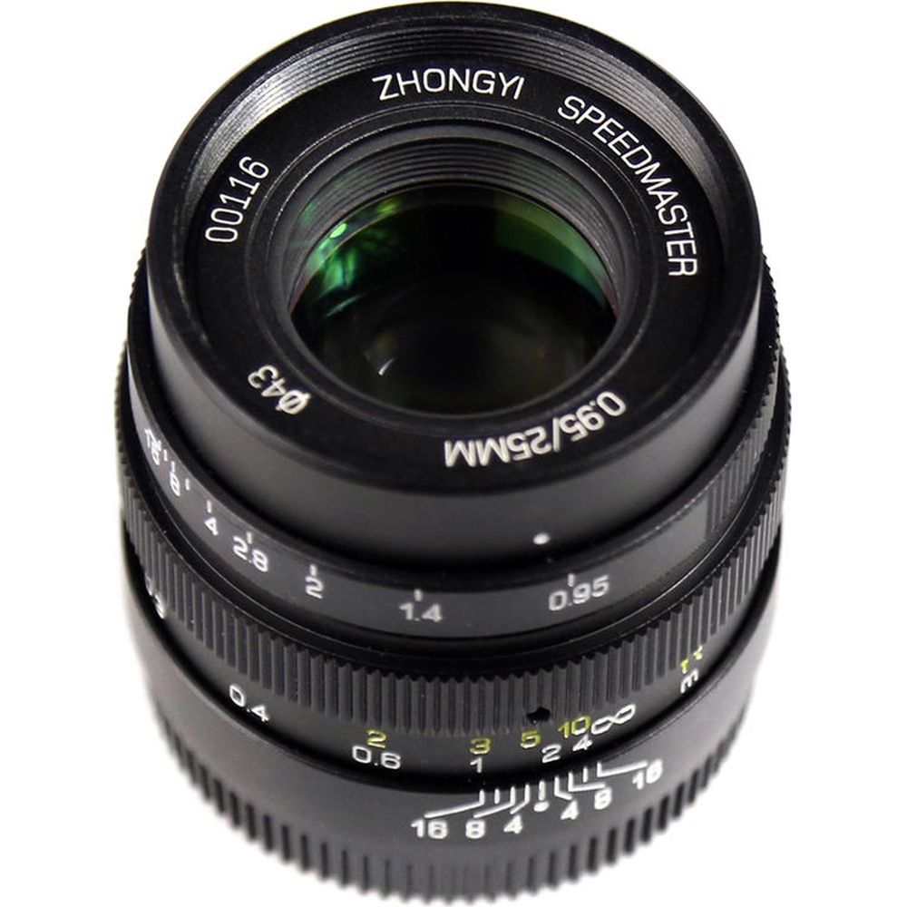 Zhongyi Mitakon 25mm f/0.95 MFT Black