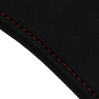 Caruba Camera Neckstrap - extra long + Quick release (black+red)