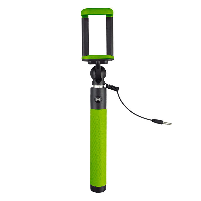 Caruba Selfie stick Plug & Play - green