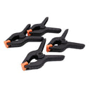 Caruba Background Clamp Black/Orange Large (4 pieces)