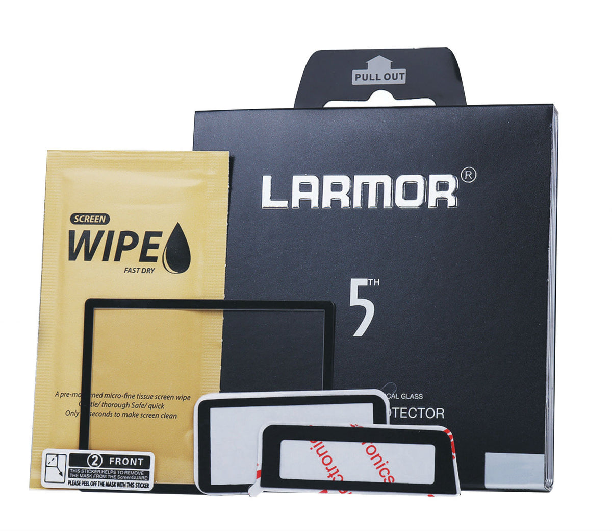 Larmor V screen protector Fujifilm X-T10, X-T20, X-T30,X-T100,X-E3,X30 Screen+Shade