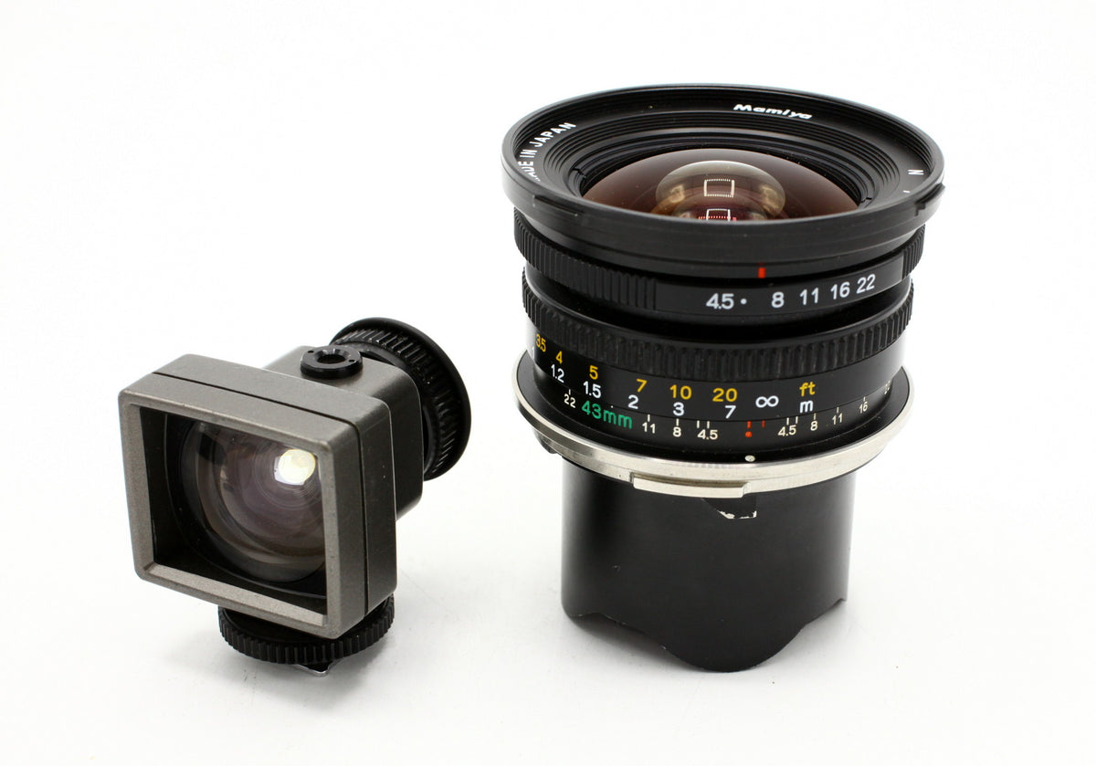 Mamiya  43mm f/4.5 Lens + Finder For Mamiya 7 / 7II SN:OF1099  occasion